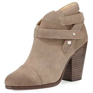 Rag & bone harrow boot stone waxy with box